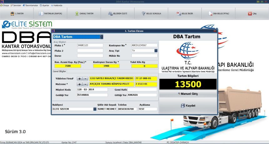VGM Kantar Programı VGM Kantar Programı