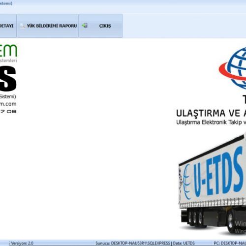 U-ETDS – Ulaştırma Elektronik Takip ve Denetim Sistemi Çözümlerimiz U-ETDS – Ulaştırma Elektronik Takip ve Denetim Sistemi Çözümlerimiz