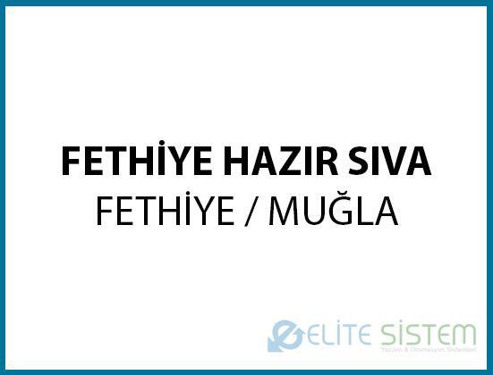 Fethiye Hazır Sıva - Fethiye Muğla